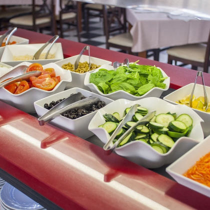 Large offre gastronomique à l'Hotel Comarruga Platja